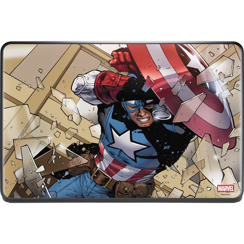 Marvel Captain America Epic Shield Break Google Pixelbook Go Skin